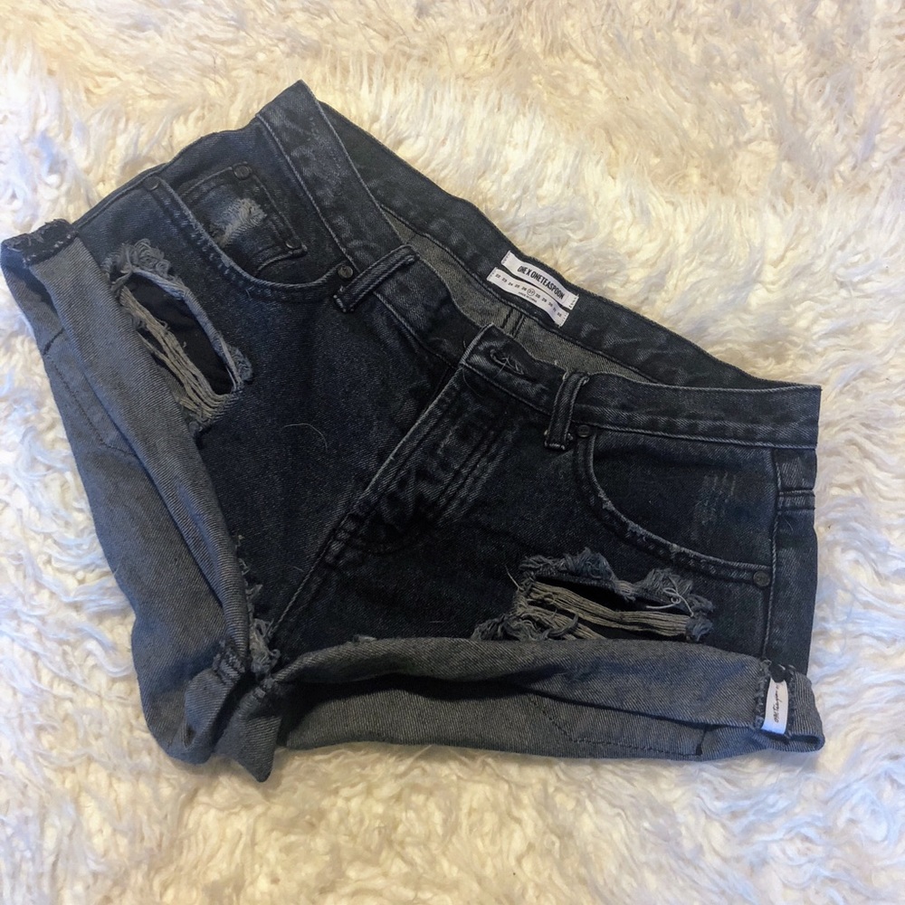 One Teaspoon Fox Black Bandits